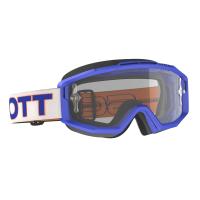 Scott Очки Split OTG white/blue clear works в Ставрополе