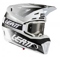 Leatt Шлем кроссовый Kit Moto 7.5 V22 White в Ставрополе