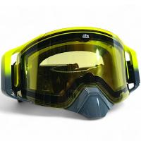 AiM Очки снегоходные с магнитной линзой и подогревом (PRO) 31-108 Accu Heated Yellow-Grey Glossy в Ставрополе