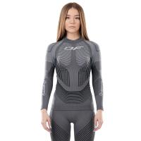 Dragonfly Термофутболка DF 3DThermo Grey с длинным рукавом Woman в Ставрополе