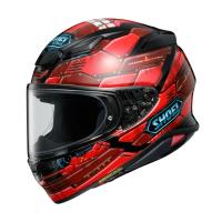 Shoei Мотошлем NXR 2 Fortress красно-черный в Ставрополе