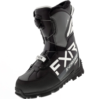 FXR Ботинки снегоходные X-Cross Pro BOA с утеплителем Black/White в Ставрополе