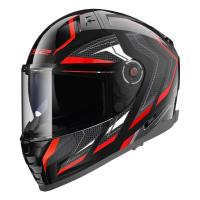 LS2 Мотошлем FF811 Vector II Alizer черно-красный в Ставрополе