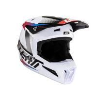 Leatt Шлем кроссовый Moto 2.5 Helmet Black/White 2024 в Ставрополе