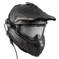 CKX Шлем кроссовый с маской Titan Solid Черный/Матовый в Ставрополе