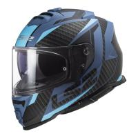 LS2 Мотошлем FF800 Storm II Racer матовый синий в Ставрополе
