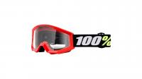 100% Очки детские Strata Mini Goggle Red/Clear Lens в Ставрополе