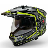 AIM Шлем кросс/эндуро JK802S Yellow/Grey/Black в Ставрополе