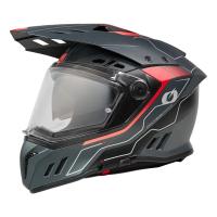 Oneal Шлем кроссовый со стеклом Sierra RS Echo красный/черный в Ставрополе