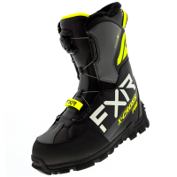 FXR Ботинки снегоходные X-Cross Pro BOA с утеплителем Black/Hi Vis в Ставрополе