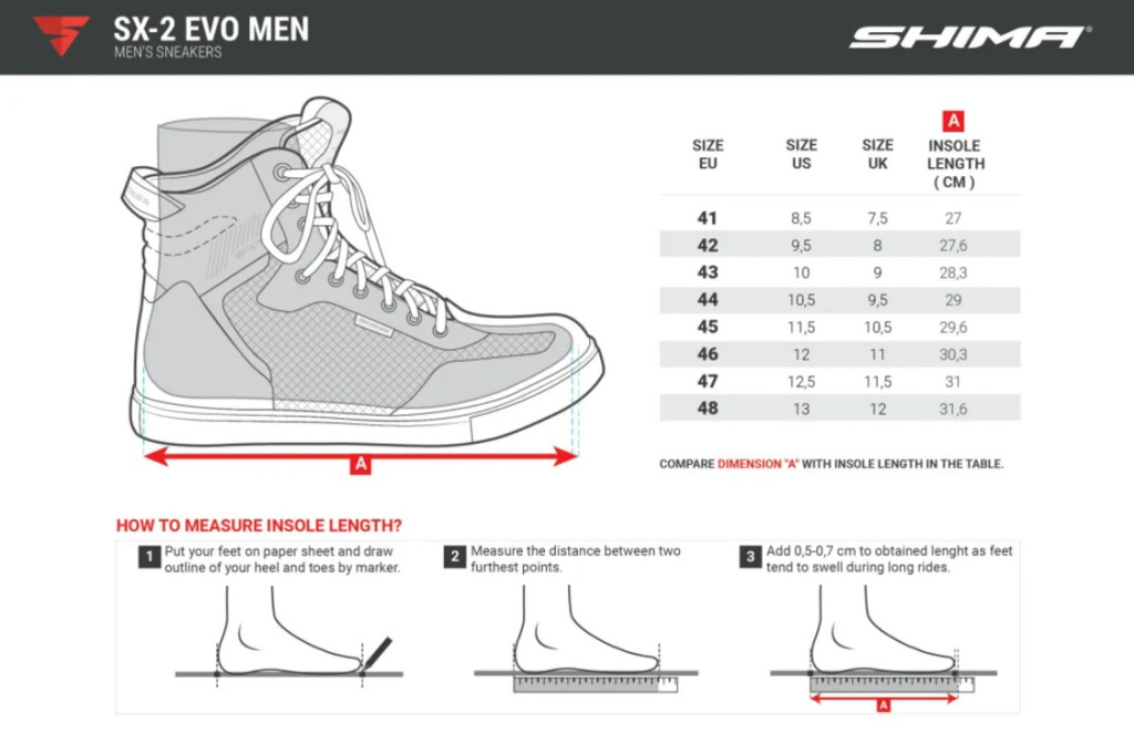 Shima боты SX-2 Evo