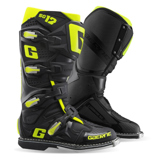 Gaerne Мотоботы SG-12 Black/Yellow в Ставрополе