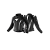 Shima Куртка Кожаная женская Miura 2.0 Black/White в Ставрополе
