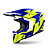 Airoh Шлем Twist 3 Dizzy Blue/Yellow Gloss в Ставрополе