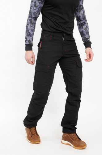 Starks мотоджинсы Chameleon Strong Черные в Ставрополе