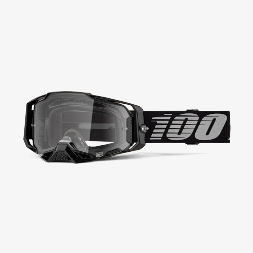 100% Очки Armega Goggle Black / Clear в Ставрополе