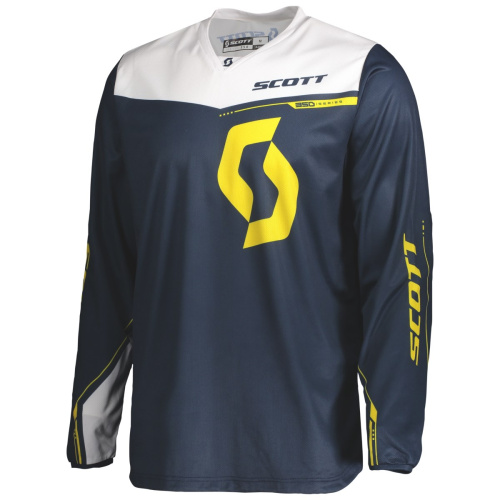 Scott Джерси 350 Dirt blue/yellow в Ставрополе