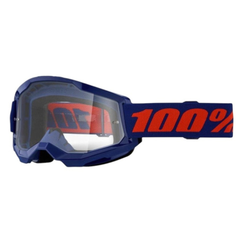 100% Очки Strata 2 Goggle Navy / Clear в Ставрополе
