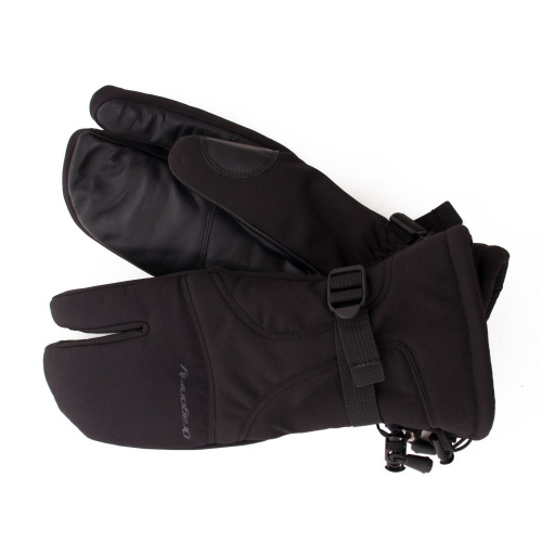 Dragonfly  Варежки снегоходные DF Snowmobile Mittens Black в Ставрополе