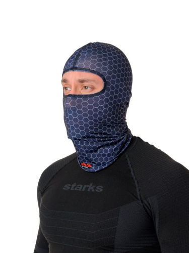 Starks Подшлемник Light Print Moto Черный принт в Ставрополе
