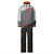 Scott Комбинезон детский DS Dryo Grey/Orange в Ставрополе