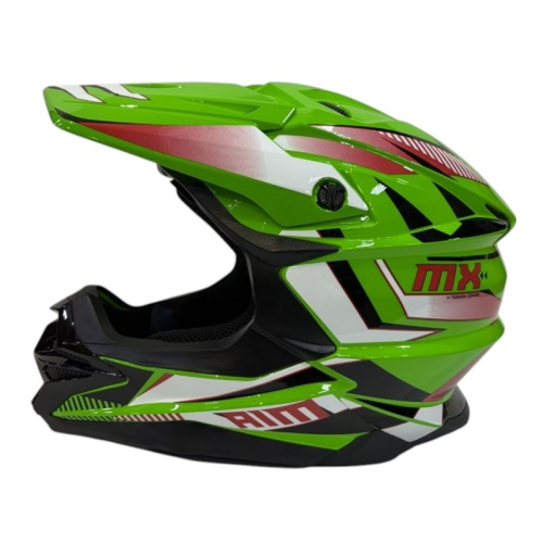 AiM Шлем JK803S Melt Red/Green/Black в Ставрополе