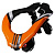 Leatt Защита шеи подростковая 3.5 Neck Brace Junior Orange в Ставрополе