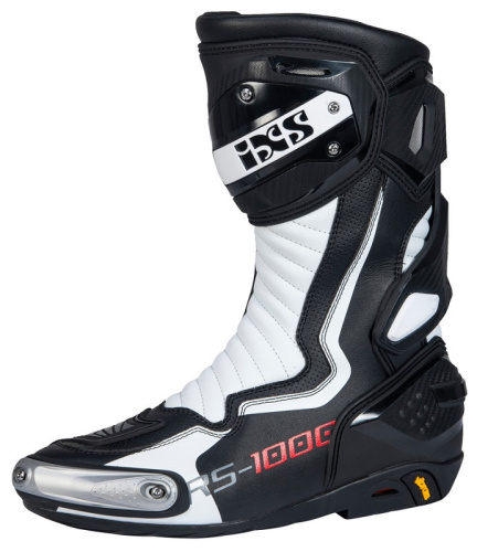 IXS Мотоботы RS-1000 черный/белый в Ставрополе