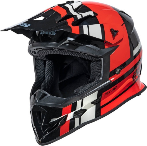 IXS Мотошлем iXS361 2.3 Черно-красный в Ставрополе