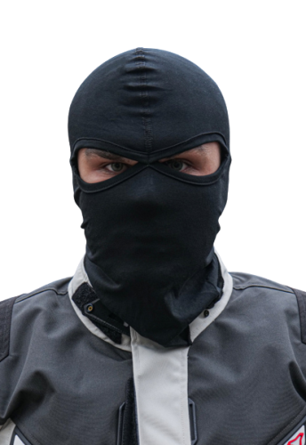 MotoLike Подшлемник Хлопок/Эластан Черный Ninja в Ставрополе