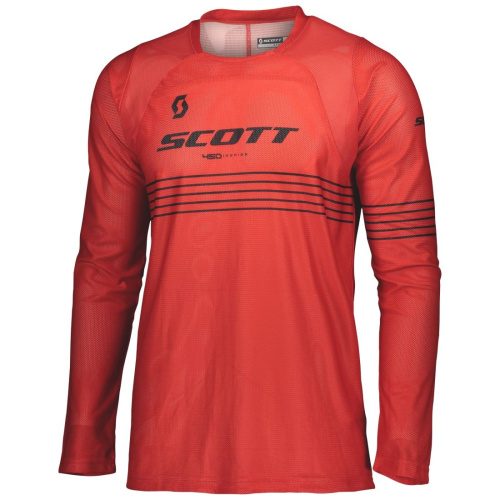 Scott Джерси 450 Angled Light red/black в Ставрополе