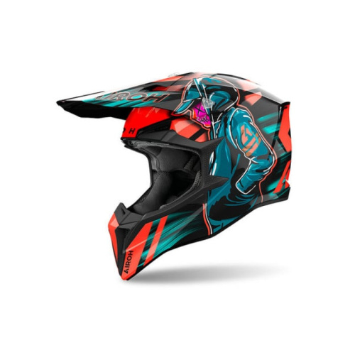 Airoh Шлем Wraaap Cyber Orange Glossy в Ставрополе