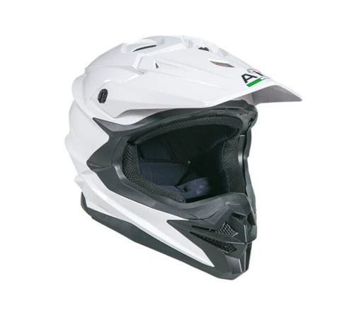 AiM Шлем кроссовый JK803 White Glossy в Ставрополе
