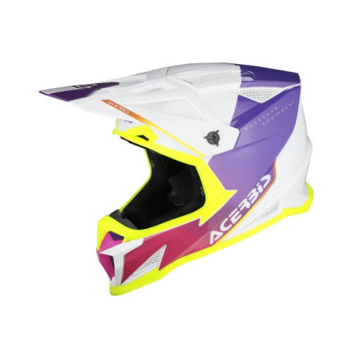 Acerbis Шлем T711 White/Purple в Ставрополе