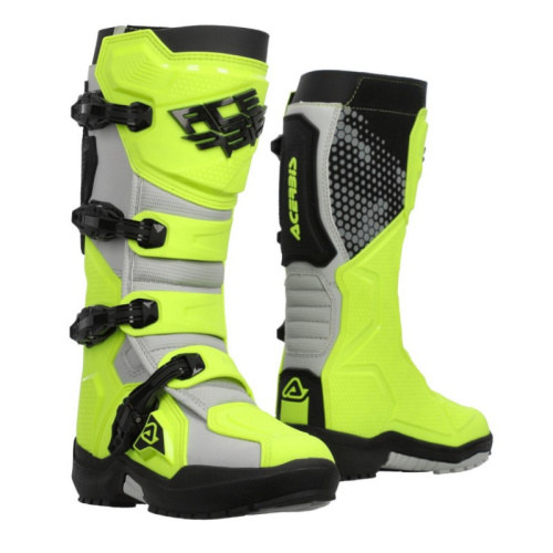 Acerbis Мотоботы кроссовые Artiglio Fluo Yellow/White в Ставрополе