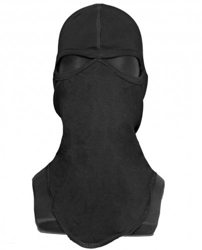 MotoLike Подшлемник Хлопок/Эластан Черный Ninja в Ставрополе