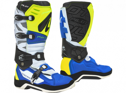 Forma Ботинки Pilot YellowFluo/White/Blue в Ставрополе