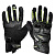 Sweep Перчатки кожаные+текстиль Hammer Black/Yellow в Ставрополе