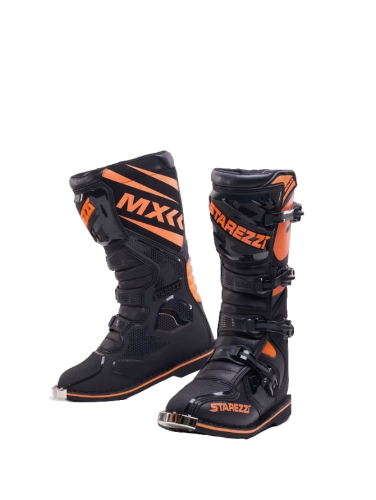 Starezzi Мотоботы Roma Black/Orange в Ставрополе