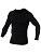 Brubeck Футболка мужская дл.рукав Comfort Wool Черный в Ставрополе