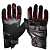 Sweep Перчатки кожаные+текстиль Hammer Black/Red в Ставрополе