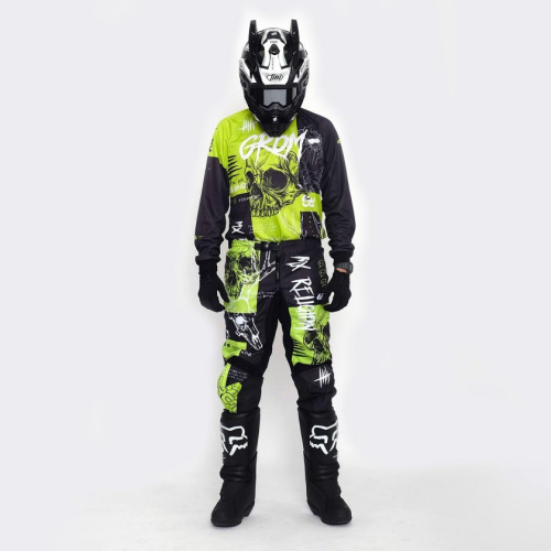 Grom Джерси MX Religion lime в Ставрополе