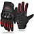 Ones Again Перчатки текст MG-14 black-red в Ставрополе