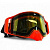 AiM Очки снегоходные с магнитной линзой и подогревом (PRO) 31-103 Accu Heated Orange Glossy в Ставрополе
