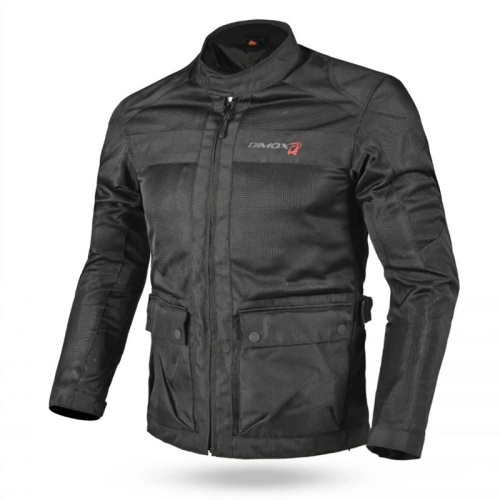 Dimox Мотокуртка текстиль Thunder Mens черный в Ставрополе