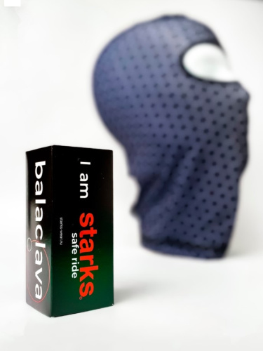 Starks Подшлемник Light Print Moto Черный принт в Ставрополе