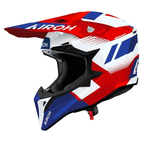 Airoh Шлем Wraaap Vision Red-Blue Gloss в Ставрополе
