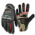 Ones Again Перчатки MG-08 Carbon black-brown в Ставрополе