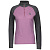 Scott Термокофта женская  Zip Defined Merino dark grey melange/cassis pink в Ставрополе