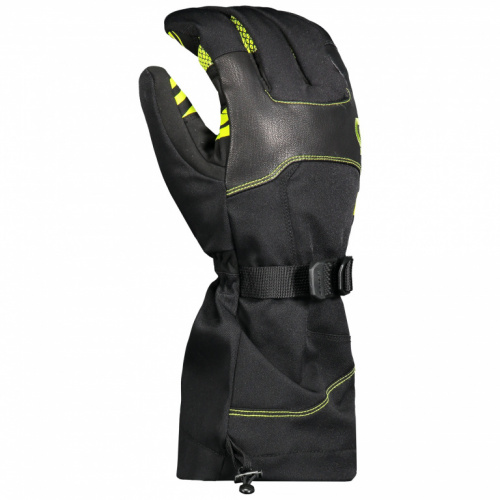 Scott Перчатки Cubrick Black/Lime-green в Ставрополе